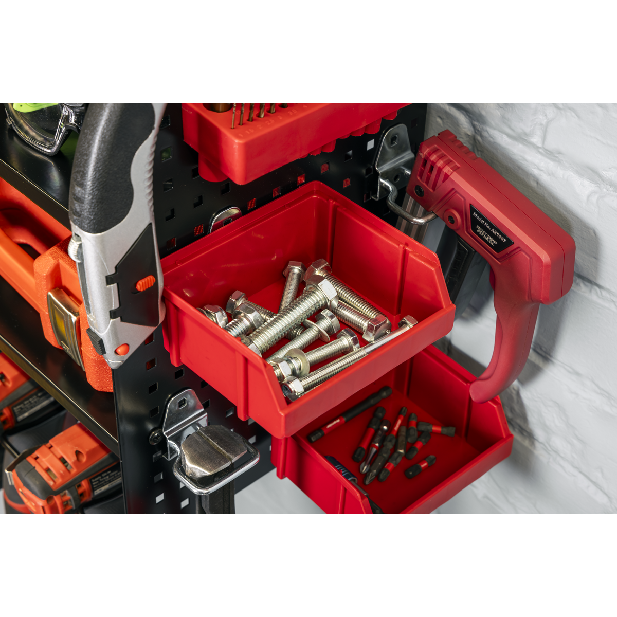 Power Tool Storage Rack with Shelves PTSR4