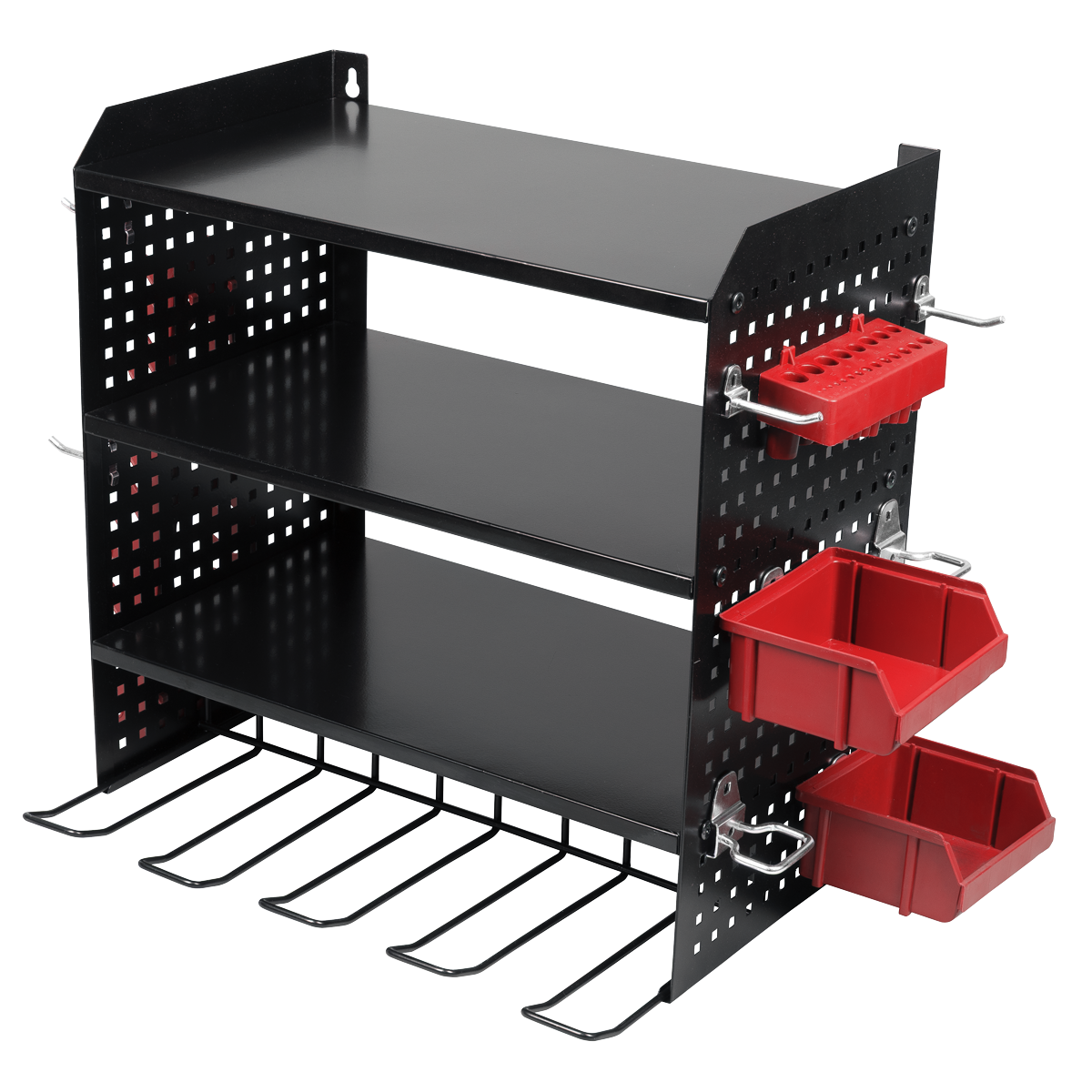 Power Tool Storage Rack with Shelves PTSR4
