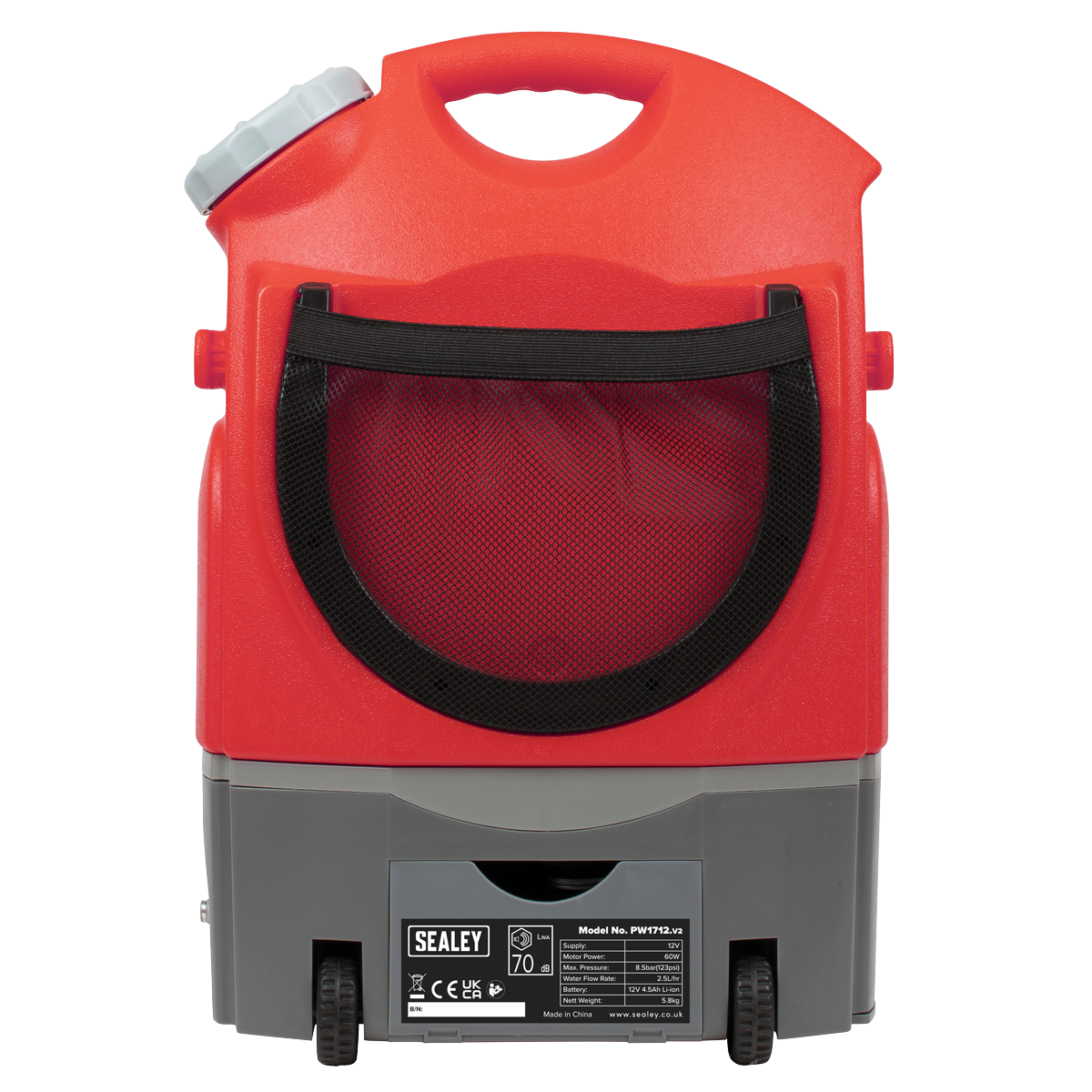 Rechargeable Pressure Washer 12V PW1712