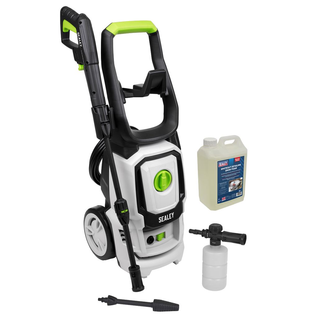 Pressure Washer with Snow Foam 130bar 420L/hr PW1860COMBO