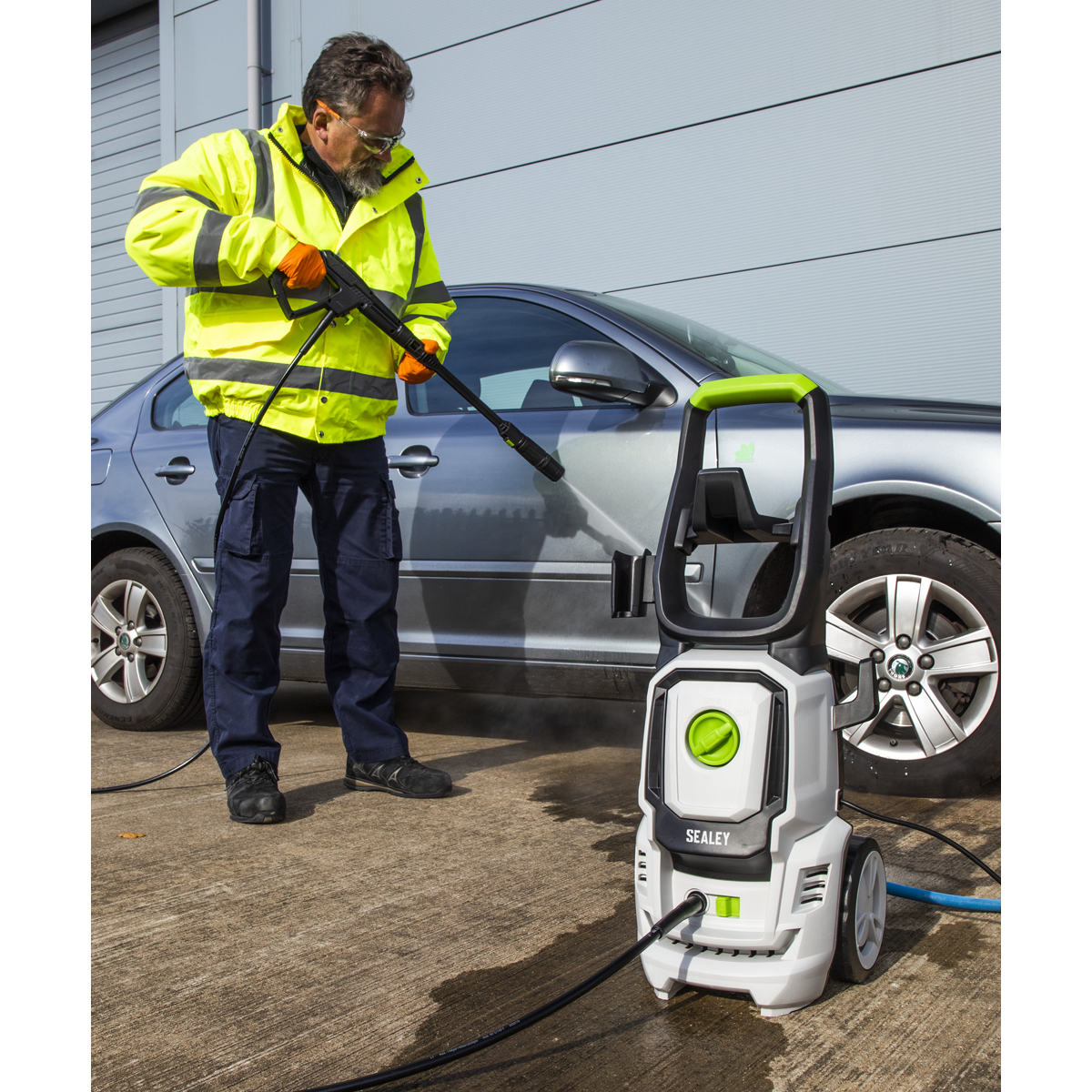 Pressure Washer with Snow Foam 130bar 420L/hr PW1860COMBO
