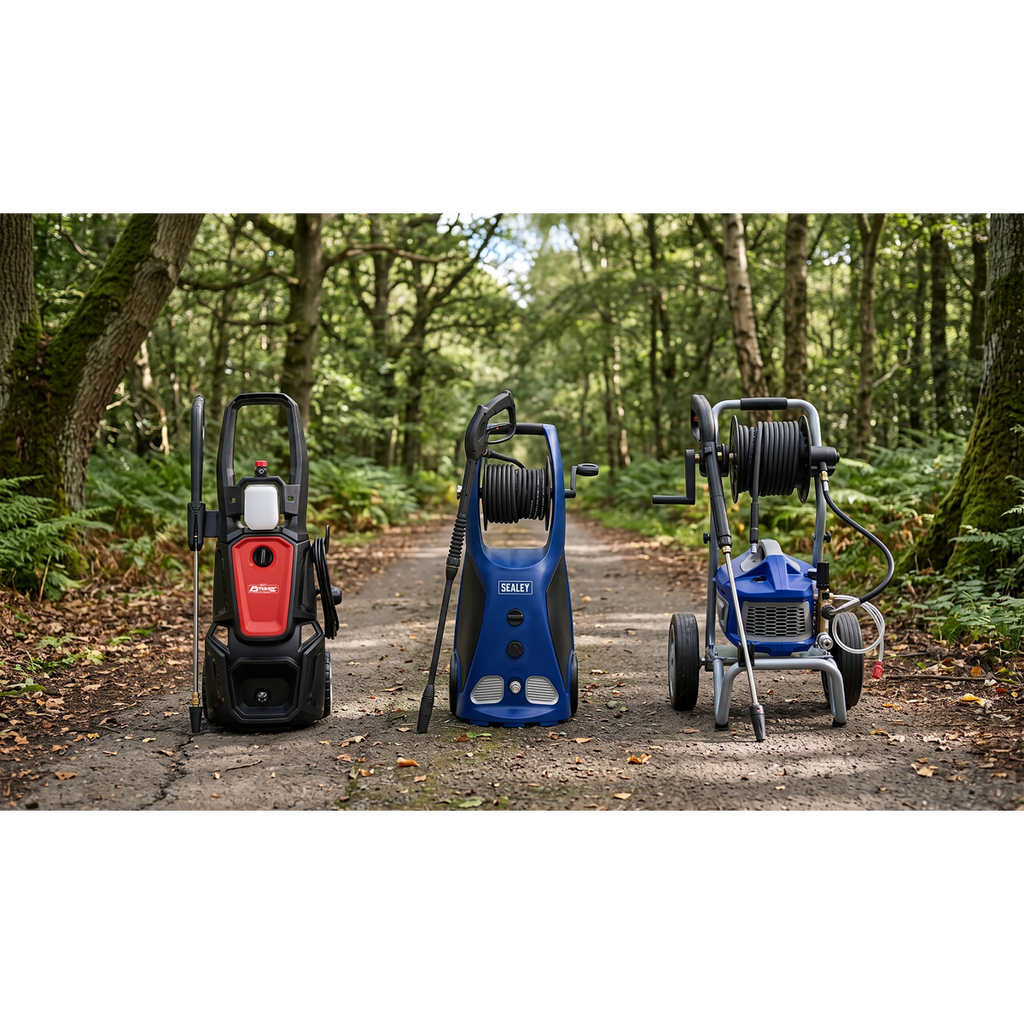 Professional Pressure Washer with TSS & Rotablast® Nozzle 140bar 2100W/230V PW3500