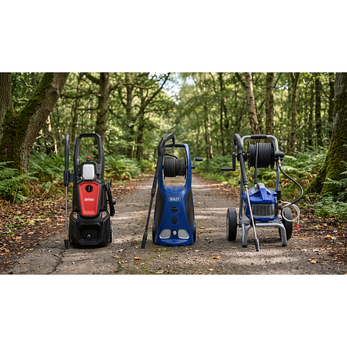 Professional Pressure Washer with TSS & Rotablast® Nozzle 140bar 2100W/230V PW3500