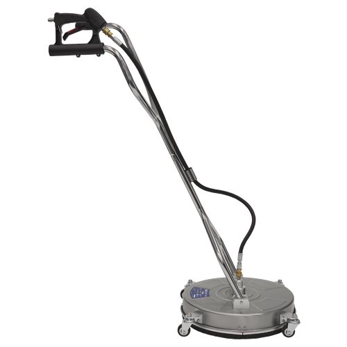 18" Surface Cleaner, Dual Handle & Rotating Spray Bar - Stainless Steel PWAK18