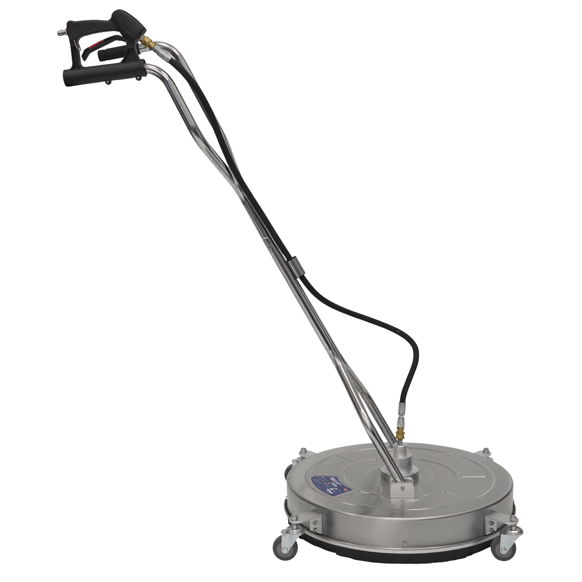 24" Surface Cleaner, Dual Handle & Rotating Spray Bar - Stainless Steel PWAK24
