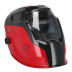 Auto Darkening Welding Helmet Shade 9-13 - Red PWH1