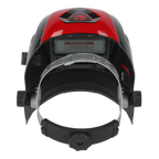 Auto Darkening Welding Helmet Shade 9-13 - Red PWH1