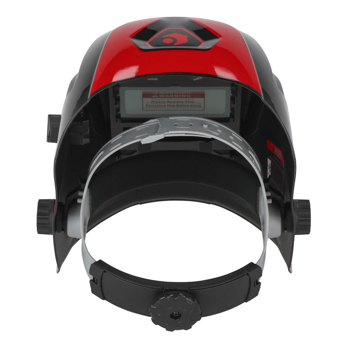 Auto Darkening Welding Helmet Shade 9-13 - Red PWH1