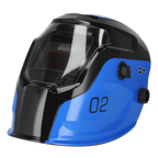 Auto Darkening Welding Helmet Shade 9-13 - Blue PWH2