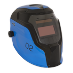 Auto Darkening Welding Helmet Shade 9-13 - Blue PWH2