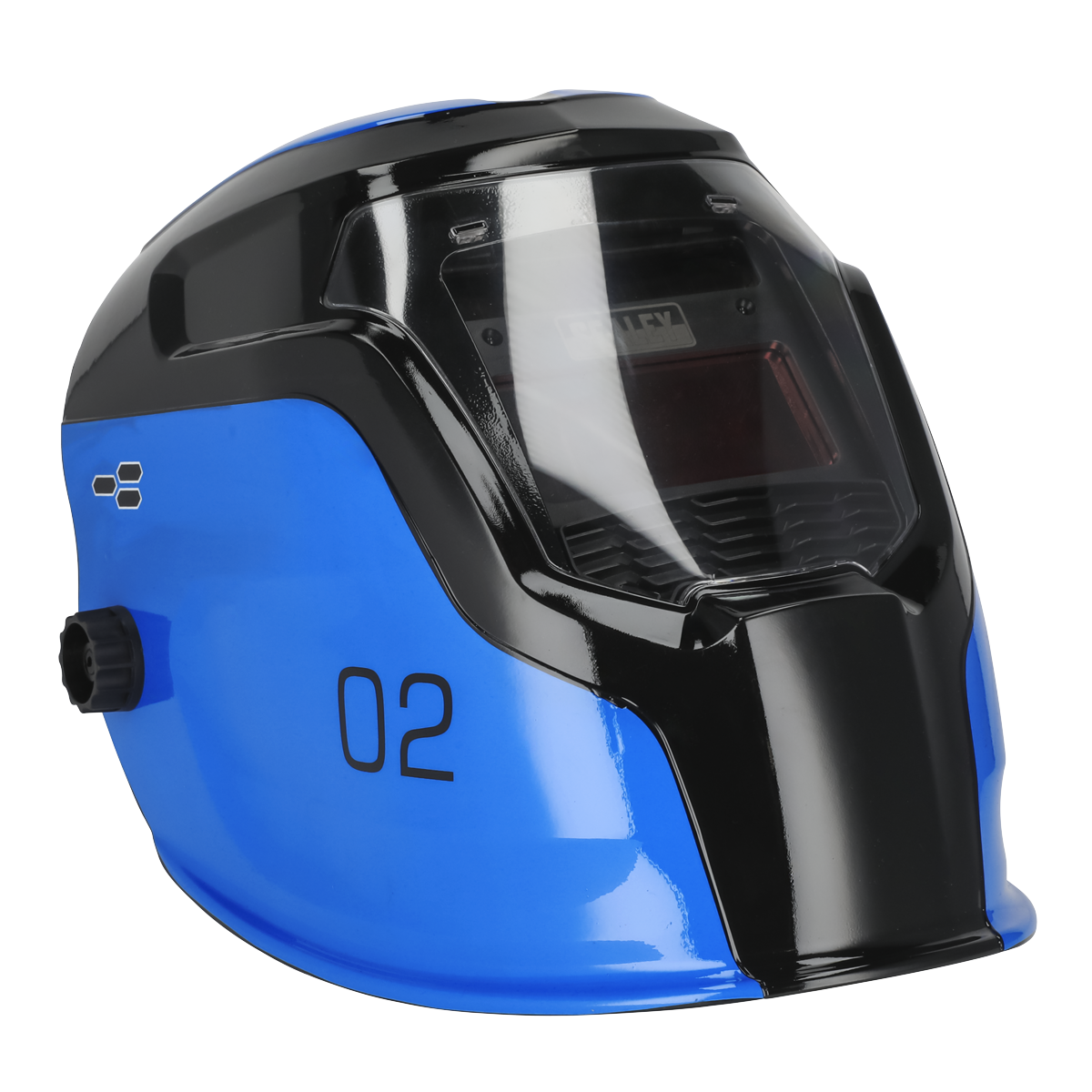 Auto Darkening Welding Helmet Shade 9-13 - Blue PWH2