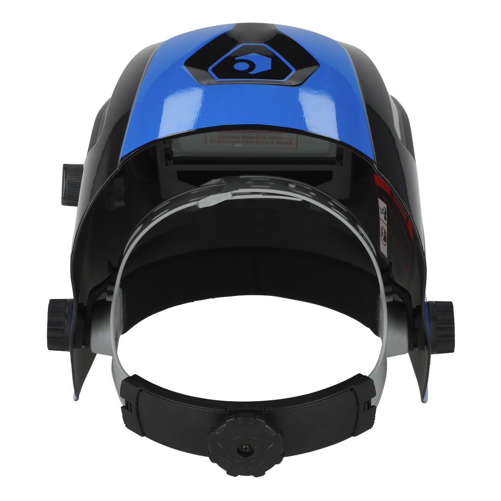 Auto Darkening Welding Helmet Shade 9-13 - Blue PWH2