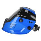 Auto Darkening Welding Helmet Shade 9-13 - Blue PWH2