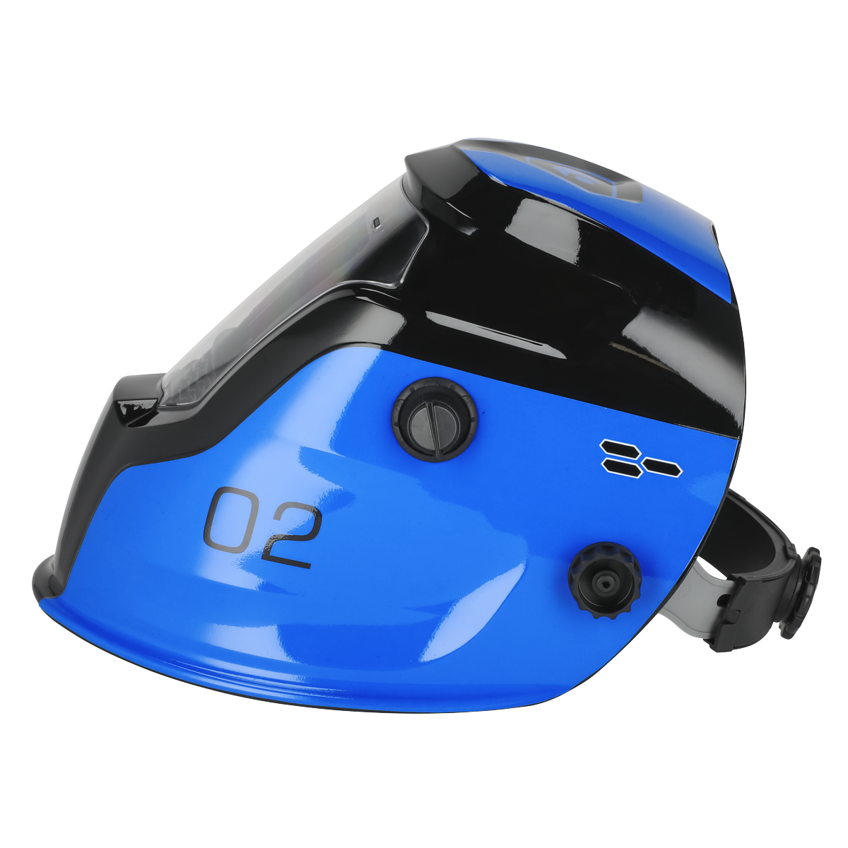 Auto Darkening Welding Helmet Shade 9-13 - Blue PWH2