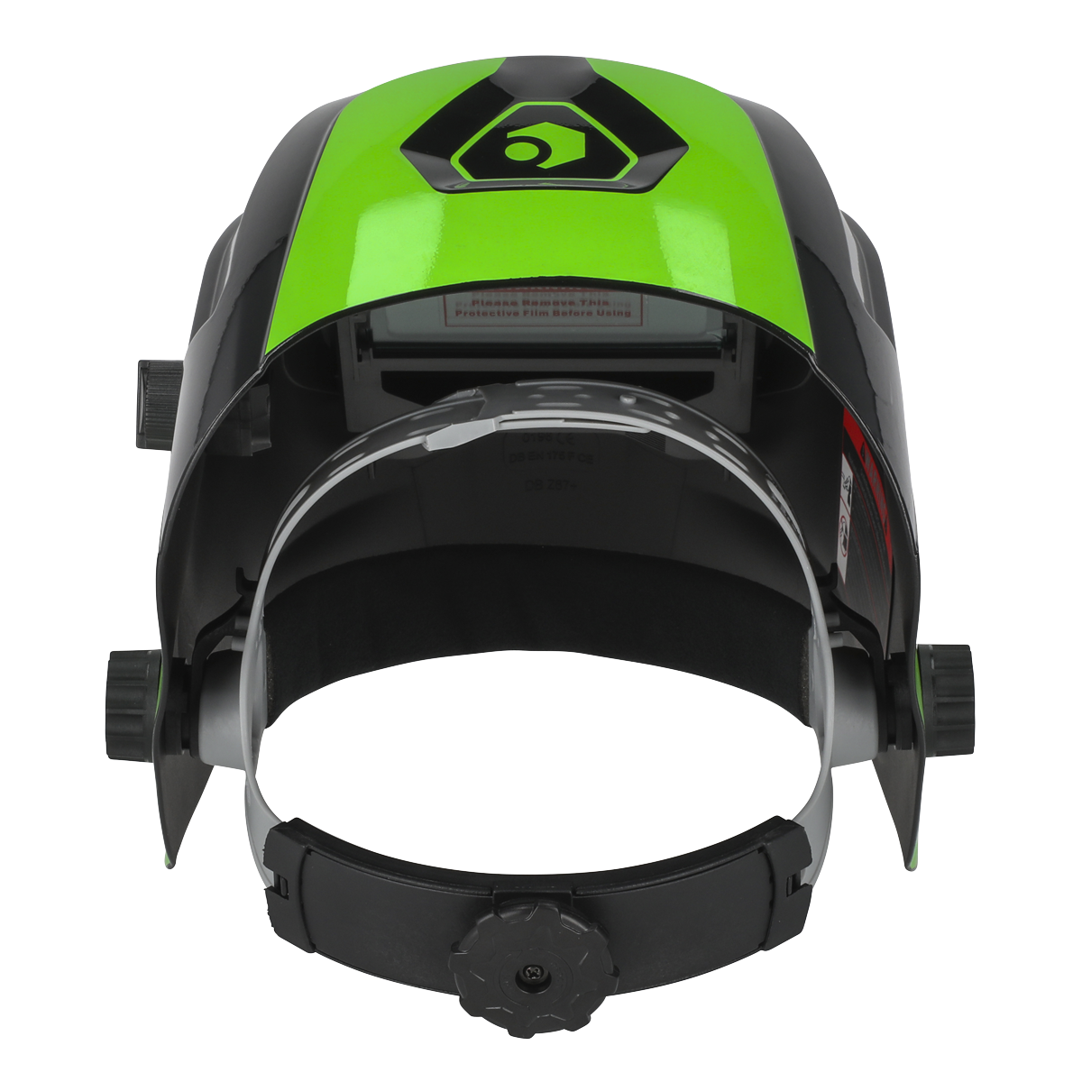 Auto Darkening Welding Helmet Shade 9-13 - Green PWH3
