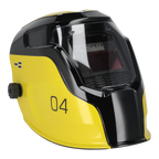 Auto Darkening Welding Helmet Shade 9-13 - Yellow PWH4