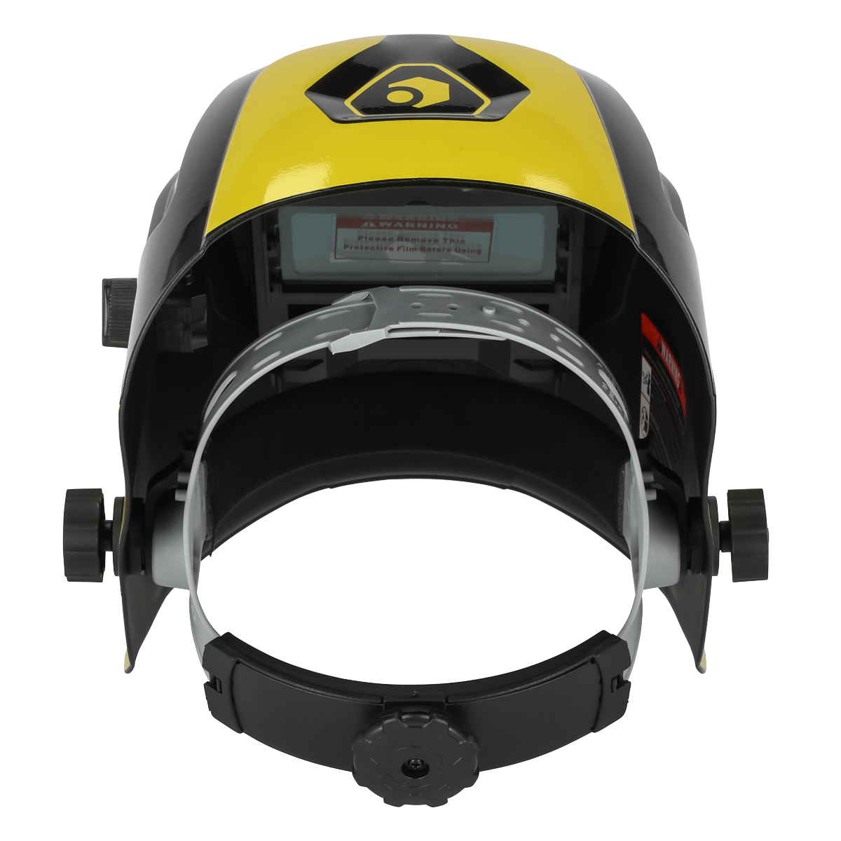 Auto Darkening Welding Helmet Shade 9-13 - Yellow PWH4