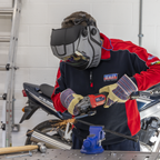 Auto Darkening Solar Powered Flip-Up Welding Helmet Shade 9-13 PWH603