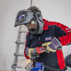 Auto Darkening Solar Powered Flip-Up Welding Helmet Shade 9-13 PWH603