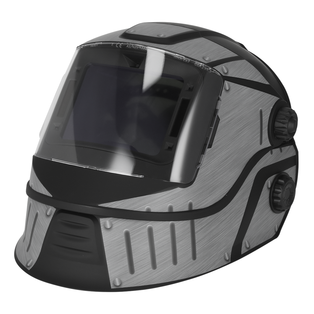 Auto Darkening Solar Powered Flip-Up Welding Helmet Shade 9-13 PWH603