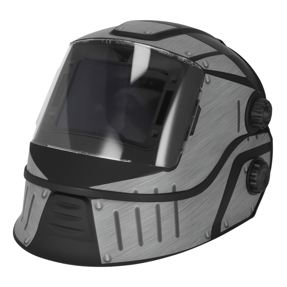 Auto Darkening Solar Powered Flip-Up Welding Helmet Shade 9-13 PWH603