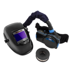 Auto Darkening Welding Helmet with TH2 Powered Air Purifying Respirator (PAPR) PWH616