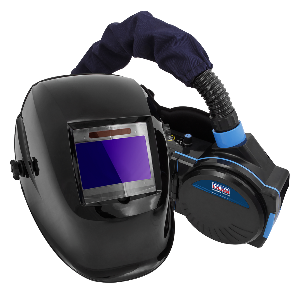 Auto Darkening Welding Helmet with TH2 Powered Air Purifying Respirator (PAPR) PWH616
