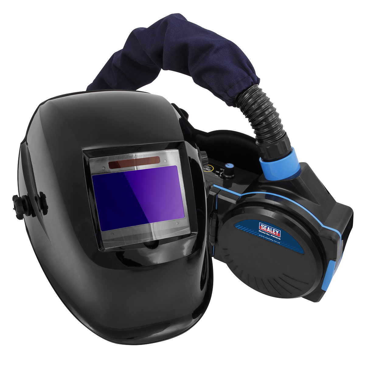 Auto Darkening Welding Helmet with TH2 Powered Air Purifying Respirator (PAPR) PWH616