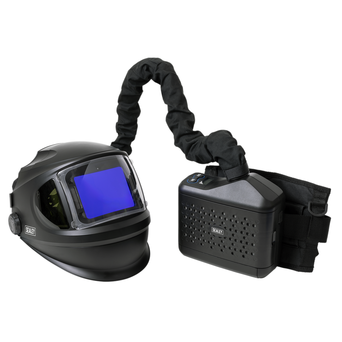 Auto Darkening Welding Helmet with TH3 Powered Air Purifying Respirator (PAPR) PWH618