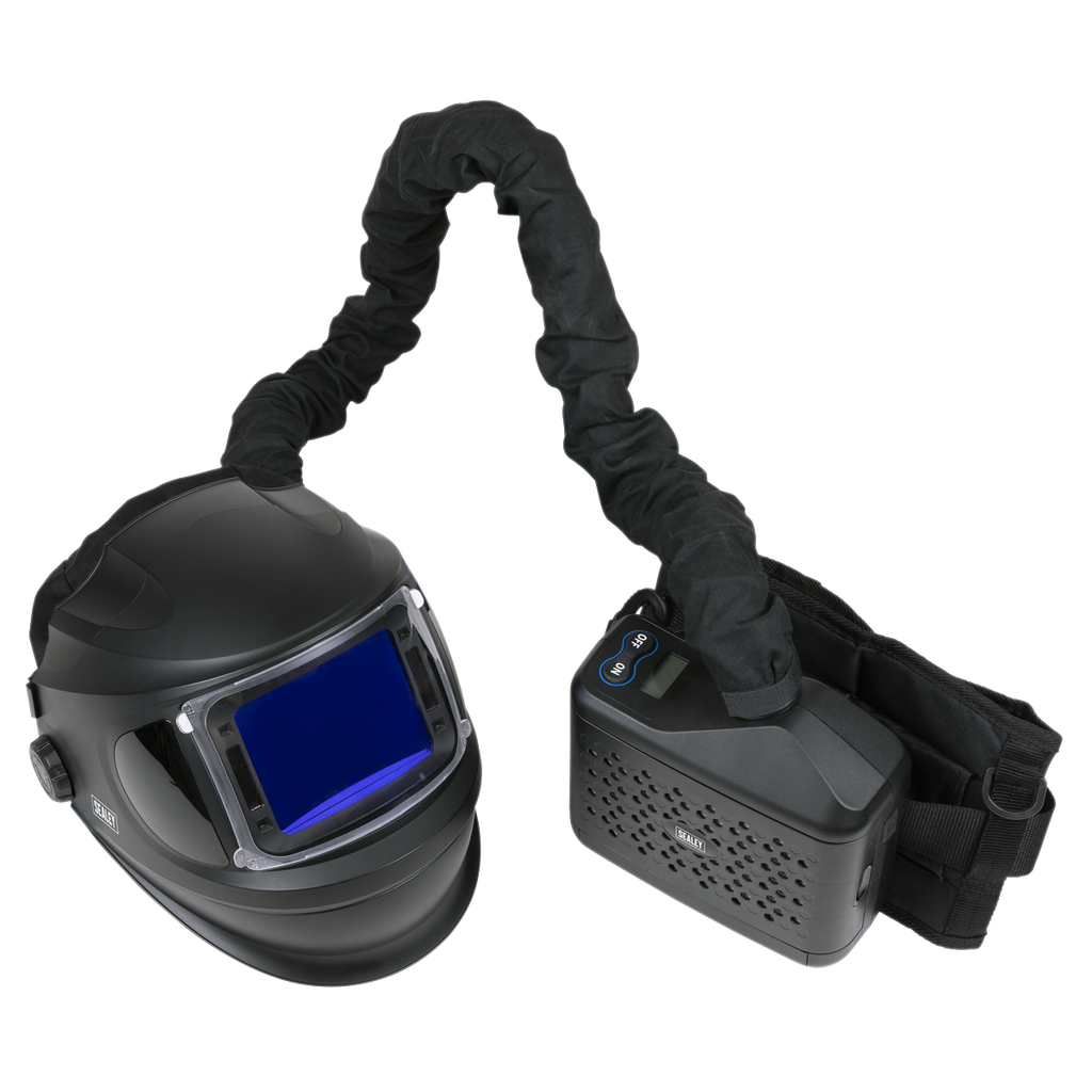Auto Darkening Welding Helmet with TH3 Powered Air Purifying Respirator (PAPR) PWH618