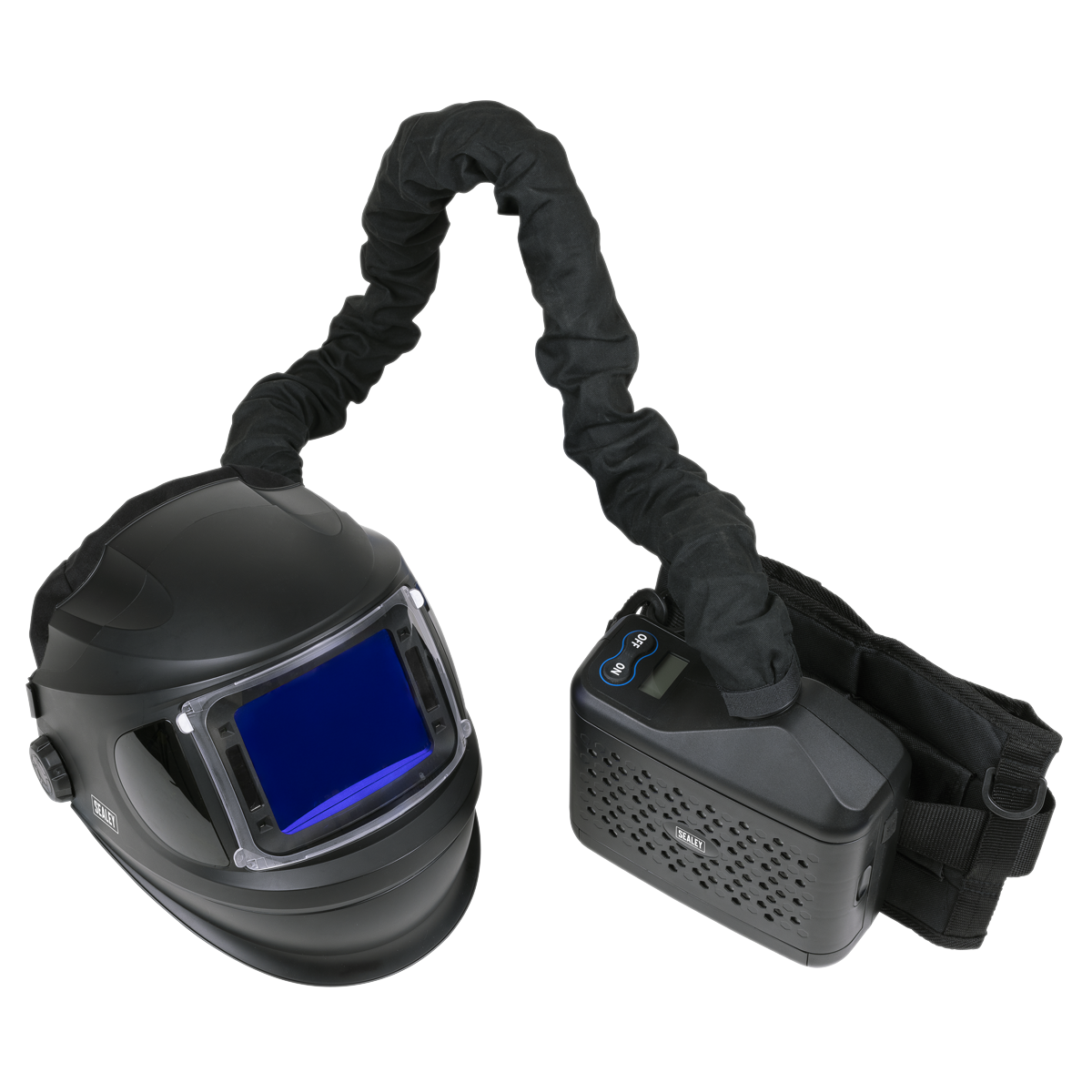 Auto Darkening Welding Helmet with TH3 Powered Air Purifying Respirator (PAPR) PWH618