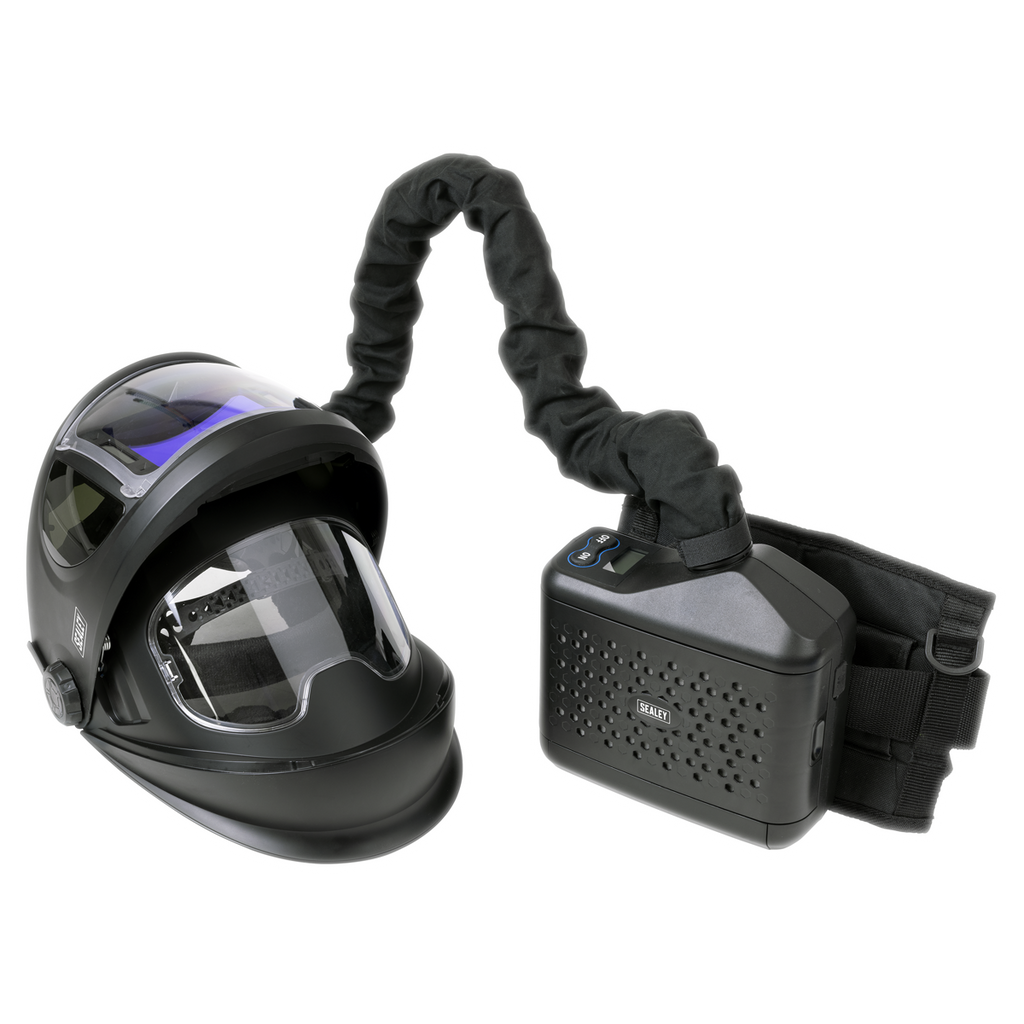 Auto Darkening Welding Helmet with TH3 Powered Air Purifying Respirator (PAPR) PWH618