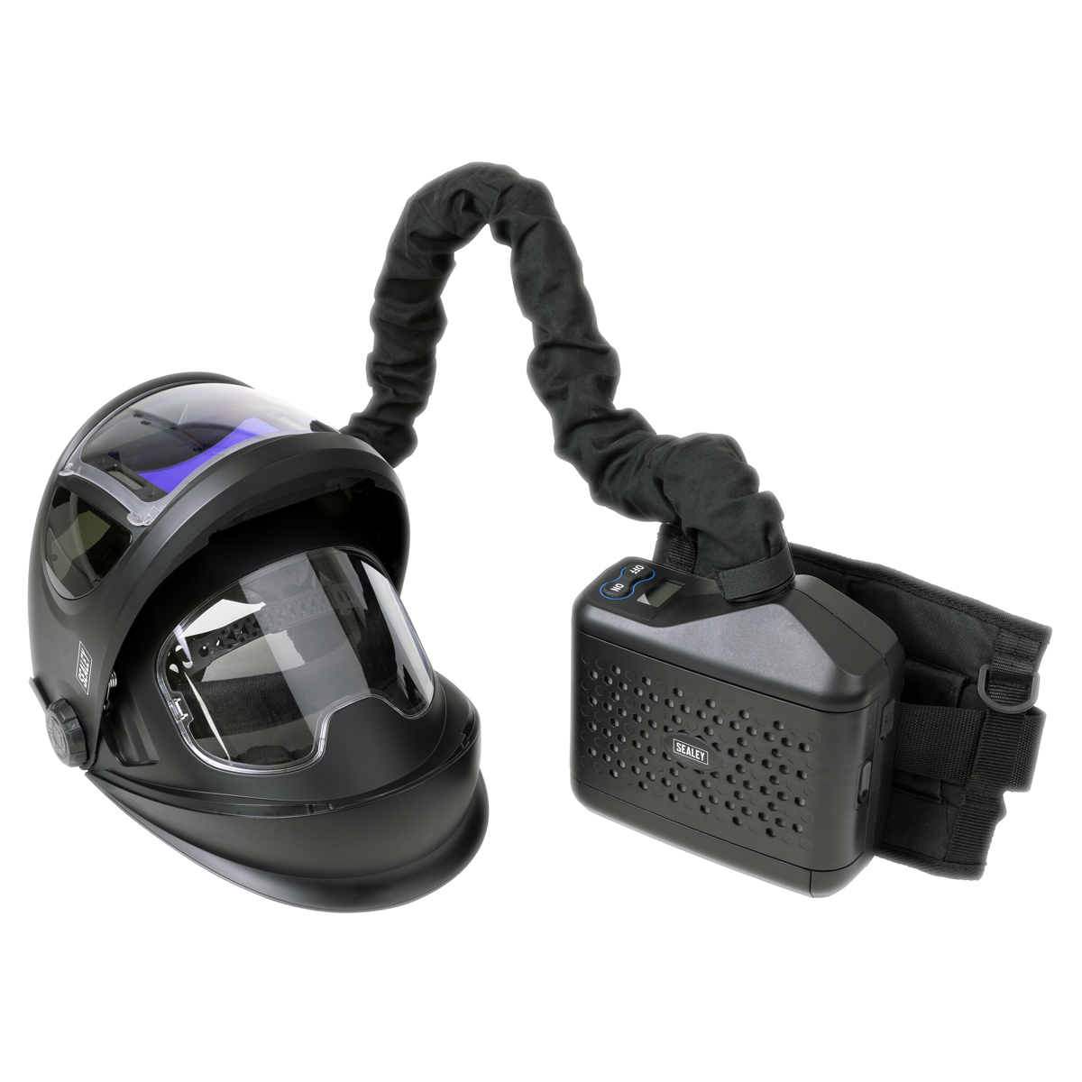 Auto Darkening Welding Helmet with TH3 Powered Air Purifying Respirator (PAPR) PWH618