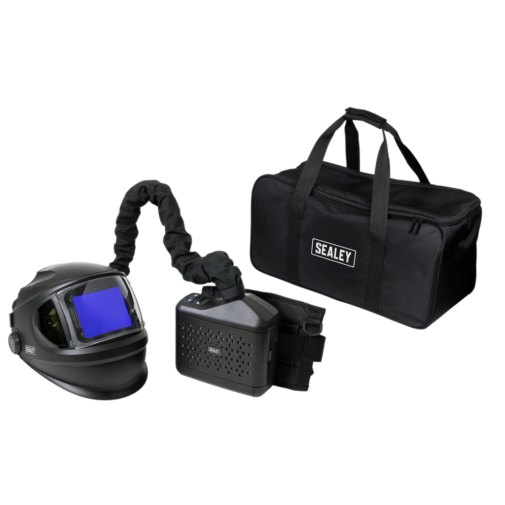 Auto Darkening Welding Helmet with TH3 Powered Air Purifying Respirator (PAPR) PWH618