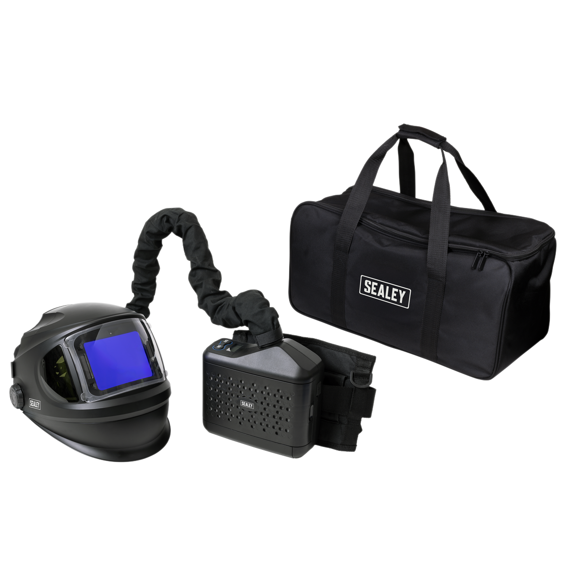 Auto Darkening Welding Helmet with TH3 Powered Air Purifying Respirator (PAPR) PWH618