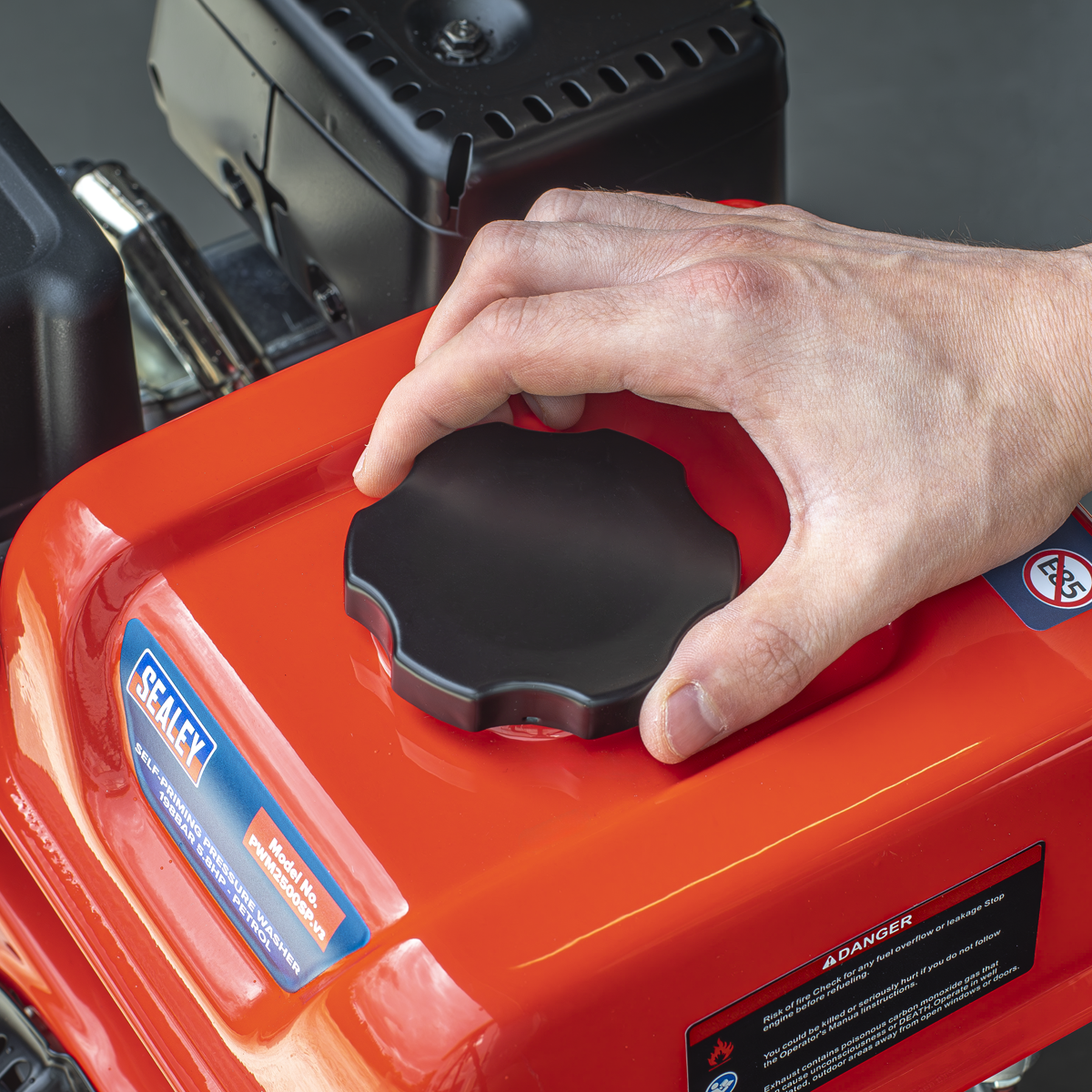 Pressure Washer 198bar 513L/hr Self-Priming 5.8hp Petrol PWM2500SP