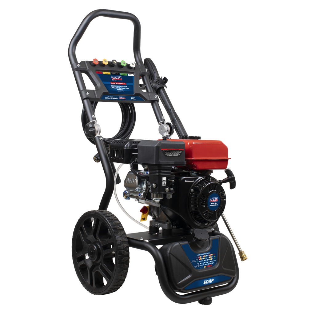 Pressure Washer 220bar 570L/hr 5.8hp - Petrol PWM2500