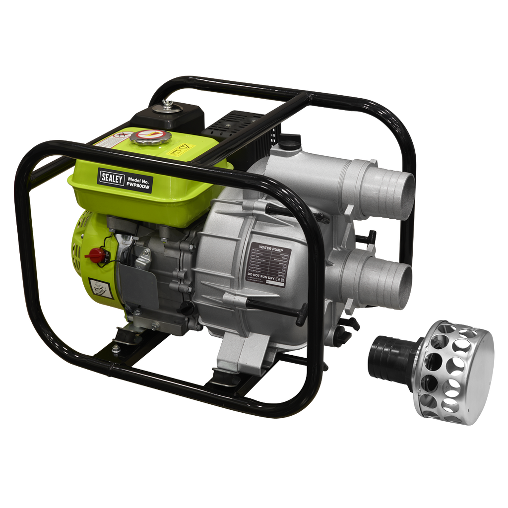 Petrol Powered Dirty Water Pump 80mm 6.15hp 4-Stroke Engine PWP80DW