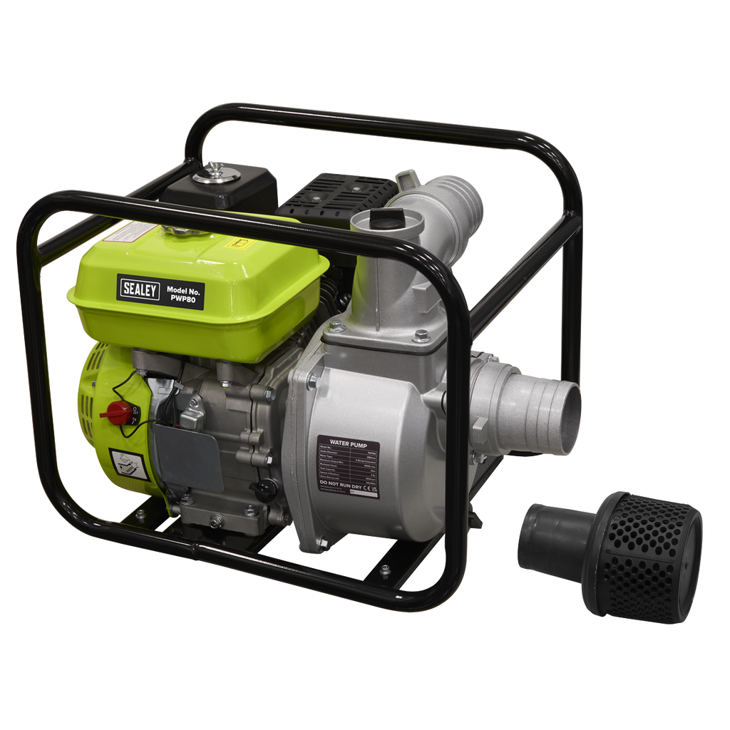 Petrol Powered Water Pump 80mm 6.15hp 4-Stroke Engine PWP80