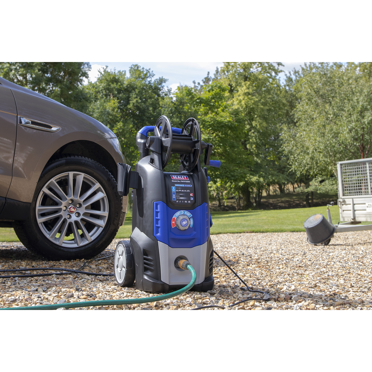 Twin Pump Pressure Washer with TSS & Rotablast® Nozzle 150bar 2500W/230V PWTF2200