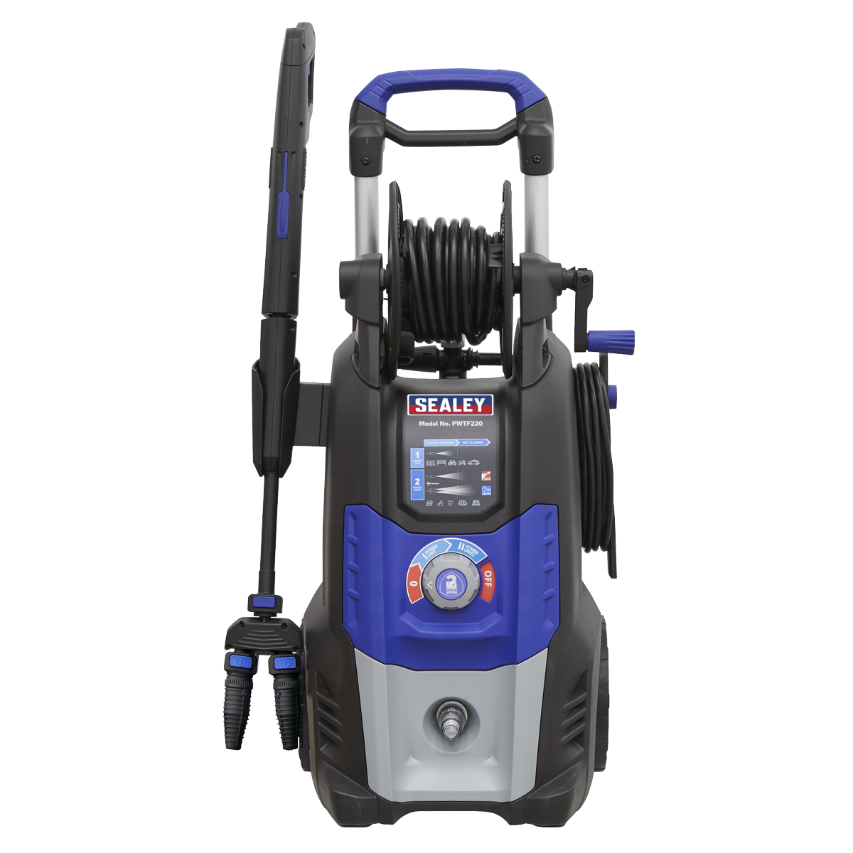 Twin Pump Pressure Washer with TSS & Rotablast® Nozzle 150bar 2500W/230V PWTF2200