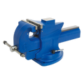 Quick Action Cast Iron Vice with Swivel Base 150mm QAV150
