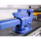 Quick Action Cast Iron Vice with Swivel Base 150mm QAV150