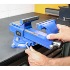 Quick Action SG Iron Vice with Swivel Base 125mm QAVE125