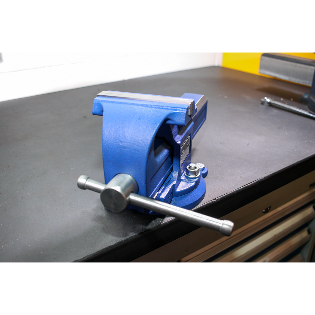 Quick Action SG Iron Vice with Swivel Base 125mm QAVE125