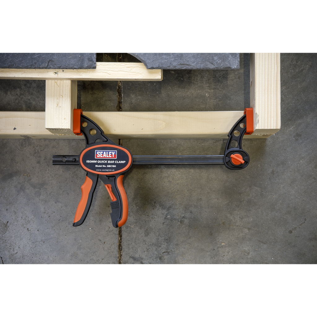 Quick Bar Clamp Set 150mm 2pc QBC1502