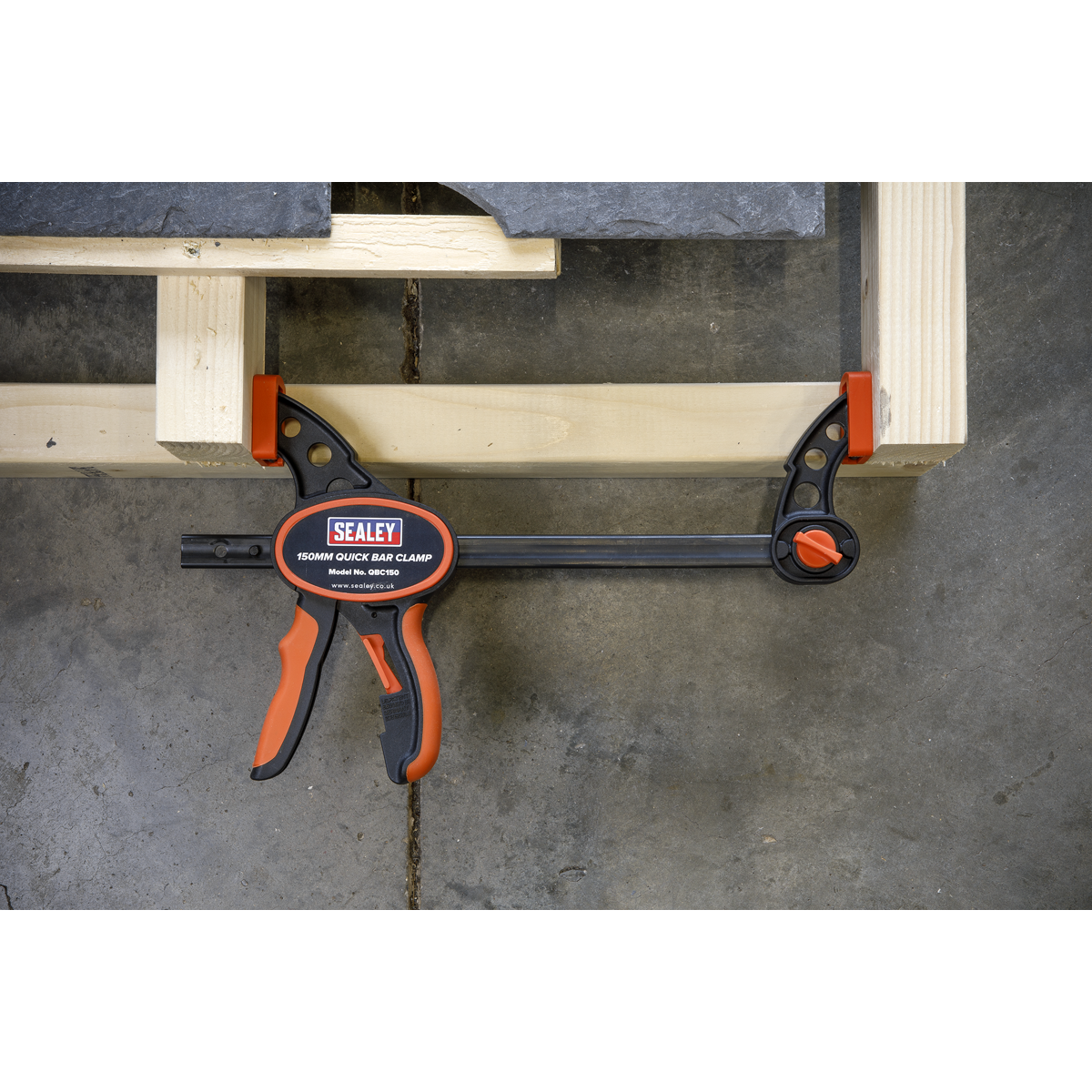 Quick Bar Clamp Set 150mm 2pc QBC1502