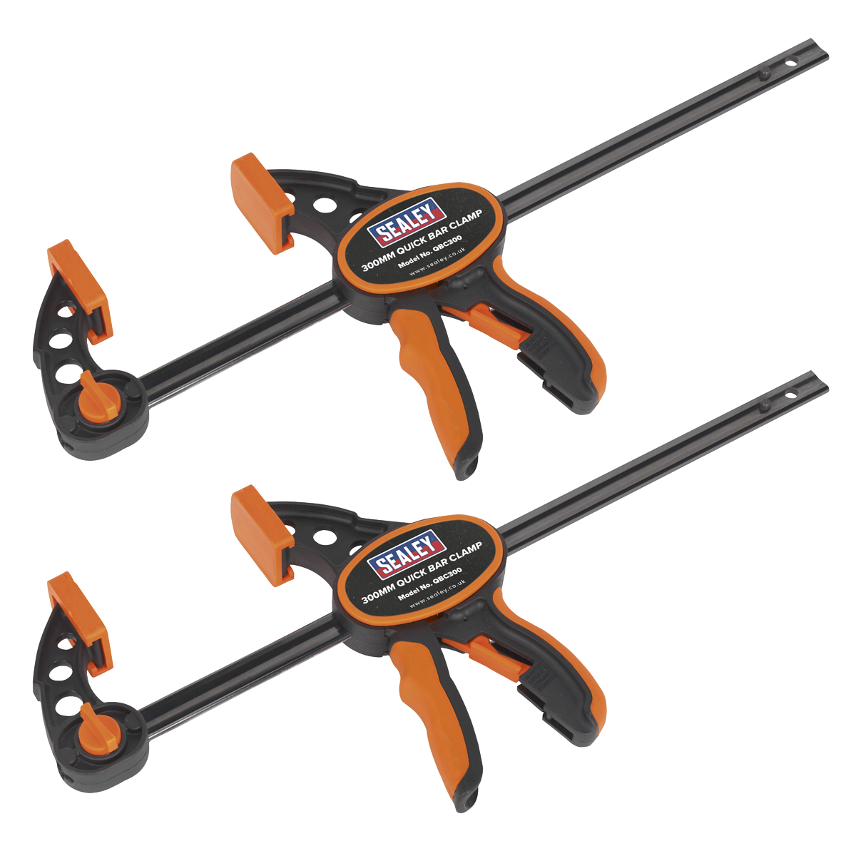 Quick Bar Clamp Set 300mm 2pc QBC3002