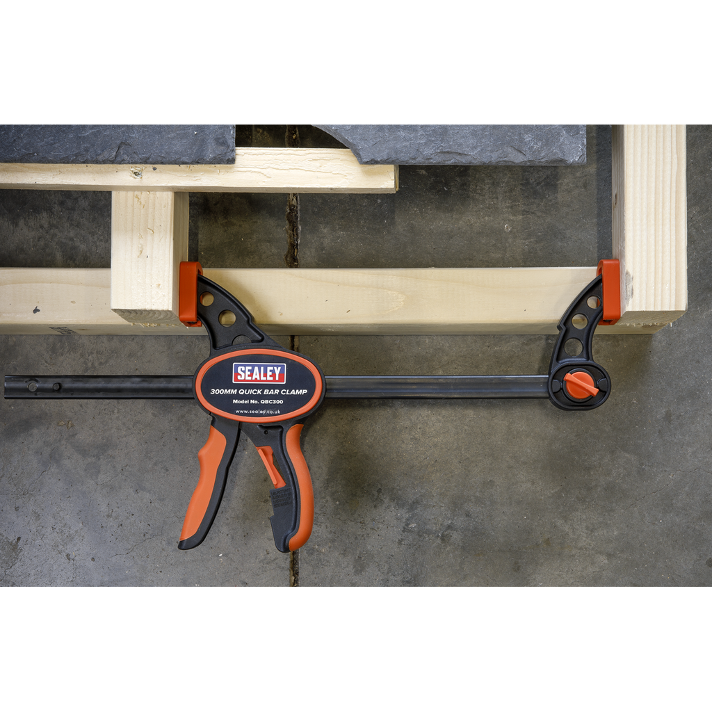 Quick Bar Clamp Set 300mm 2pc QBC3002