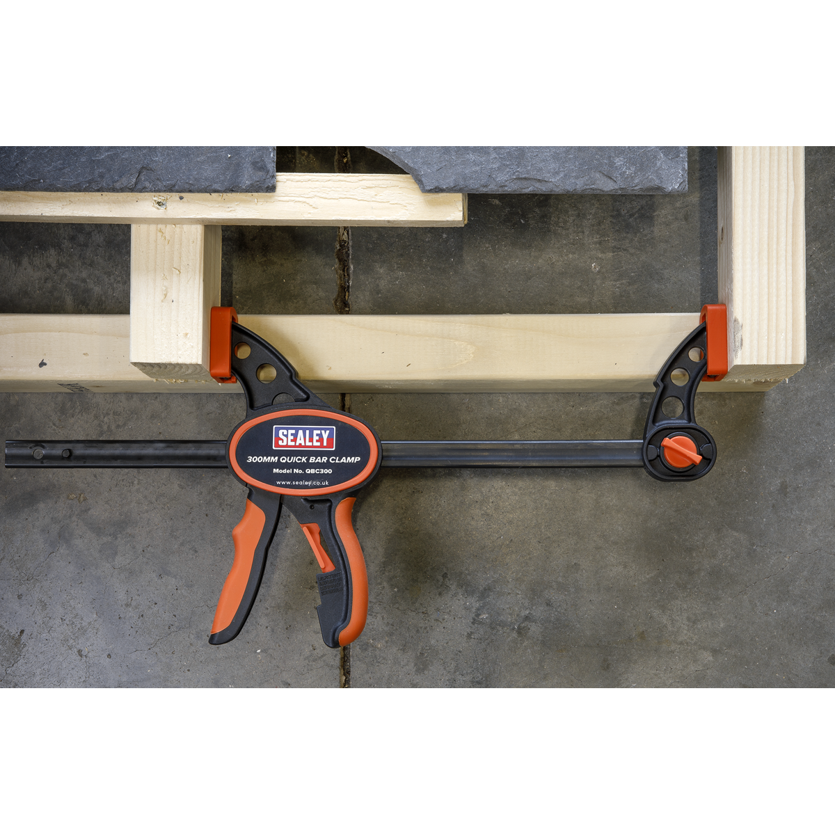 Quick Bar Clamp Set 300mm 2pc QBC3002